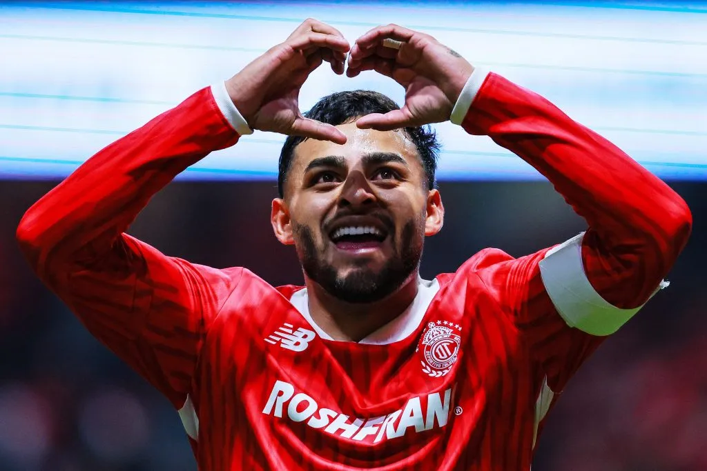 Alexis Vega, un jugador decisivo para el Toluca [Foto: Getty]