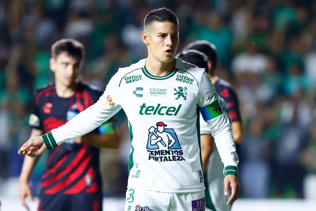 James Rodríguez en el juego ante Xolos (Getty Images)