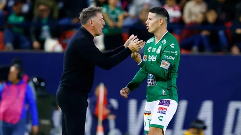 Eduardo Berizzo y James Rodríguez