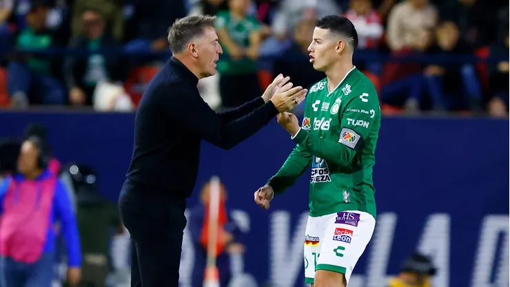 Eduardo Berizzo y James Rodríguez