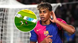 Lamine Yamal humilló a la defensa de la Real Sociedad