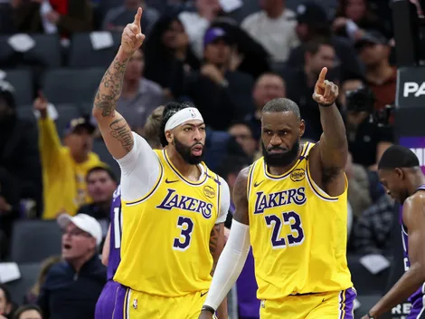 La reacción de Anthony Davis tras su salida a Dallas y su charla con LeBron James