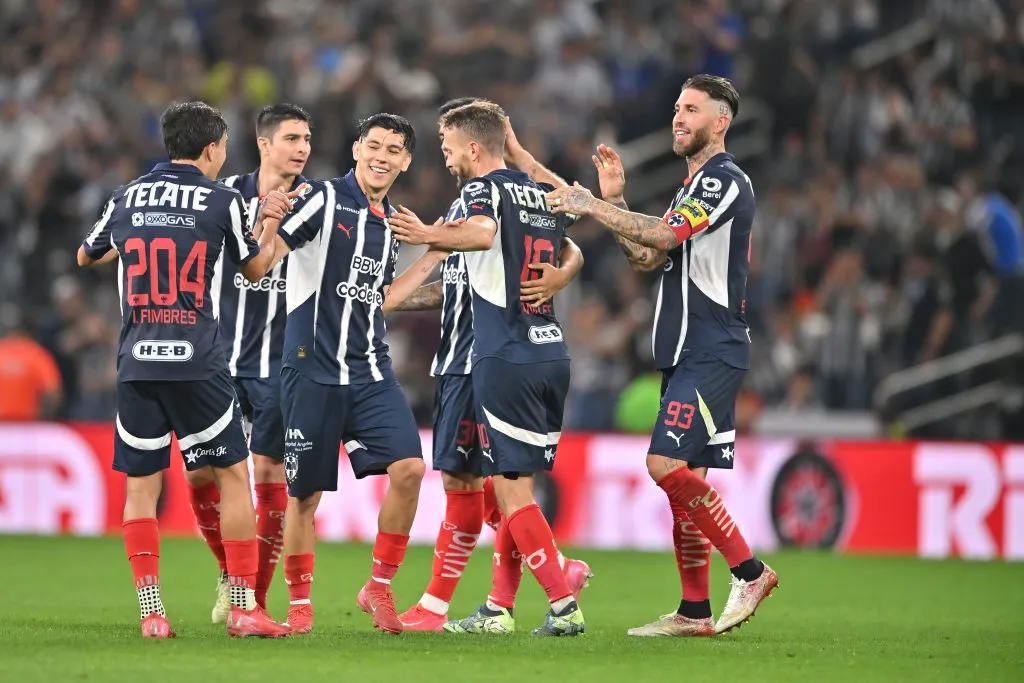 Rayados ganó, pero Martín Demichelis no quedó contento (Getty Images)