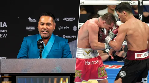Óscar de la Hoya no tiene dudas sobre lo que pasaría en un nuevo duelo entre Canelo Álvarez y Dmitry Bivol.