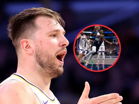 La reacción de Luka Doncic a la grave lesión que sufrió Kyrie Irving