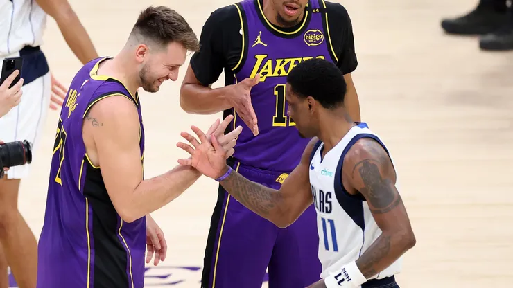 Luka Doncic reacciona a la lesión de Irving