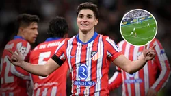 Julián Álvarez convirtió un golazo ante Real Madrid