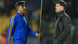 Veljko Paunovic (izquierda) y Gustavo Lema (derecha) fueron despedidos de Tigres y Pumas, respectivamente.