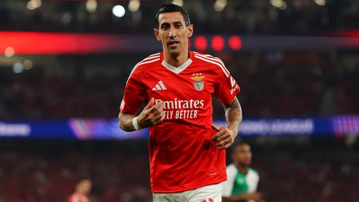 Ángel Di María, ausente en Benfica ante Barcelona.