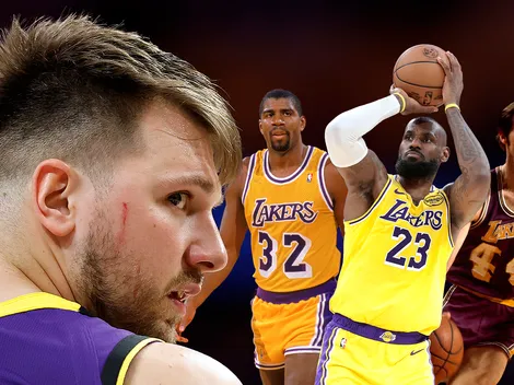 La marca de LeBron, Jerry West y Magic Johnson que igualó Luka Doncic