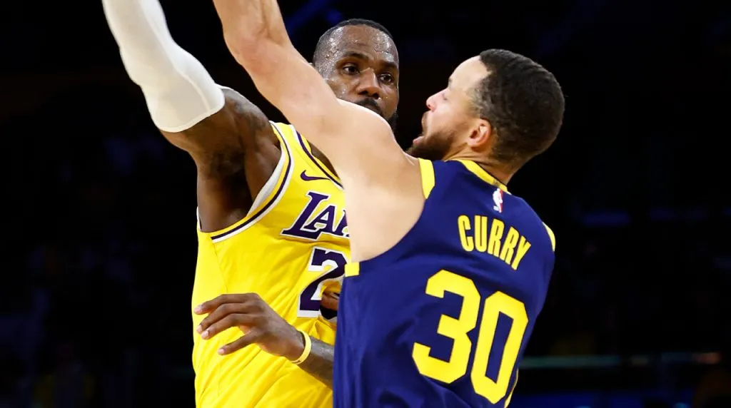 LeBron James y Stephen Curry. (Foto: Getty Images)