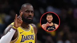 LeBron James y Stephen Curry.