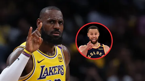 LeBron James y Stephen Curry.