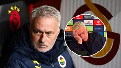 José Mourinho, entrenador de Fenerbahçe, se puso a dormir en la conferencia de prensa