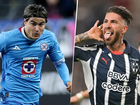 ¿Juega Sergio Ramos? Las alineaciones de Cruz Azul vs. Rayados