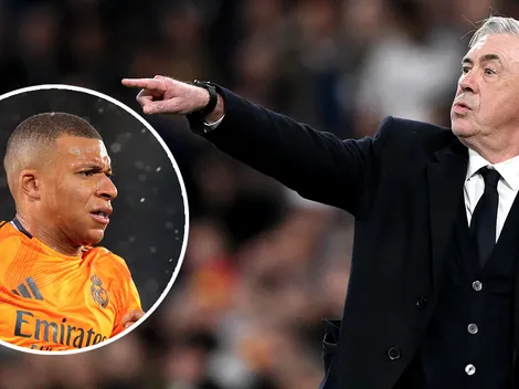 La palabra de Carlo Ancelotti sobre las críticas a Kylian Mbappé en Real Madrid