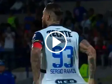 VIDEO: ¡Sergio Ramos marca el 1-0 de Rayados ante Cruz Azul en CU!