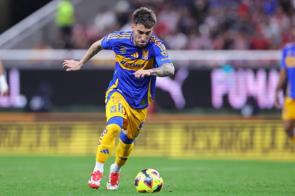 Fernando Gorriarán (foto) y Ozziel Herrera se perdieron los últimos cinco partidos de Tigrs por cuestiones físicas. (Getty Images)