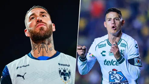 Sergio Ramos y James Rodríguez en la Liga MX
