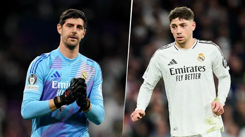 Thibaut Courtois y Federico Valverde, estrellas del Real Madrid