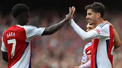 Tanto Bukayo Saka como Kai Havertz serán baja para el Arsenal vs. Manchester United.