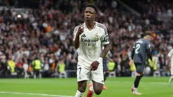 Vinícius Jr. volvió a lucirse con un tremendo gol con la camiseta del Real Madrid.