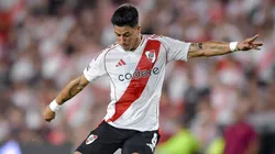 Maxi Meza fue muy abucheado por la afición de River al ser anunciado por la voz del estadio