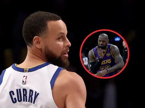 Curry advirtió a toda la NBA después de la lesión de LeBron en Lakers