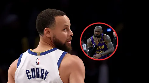 Stephen Curry y LeBron James.