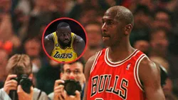 LeBron James y Michael Jordan.