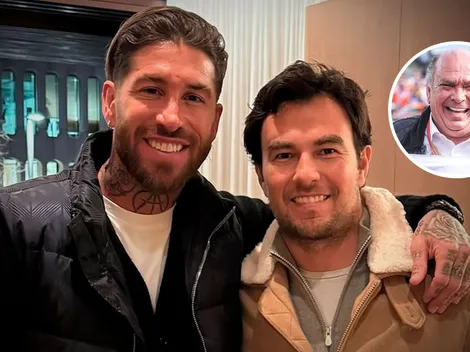 Antonio Pérez habló de la relación de Checo con Sergio Ramos