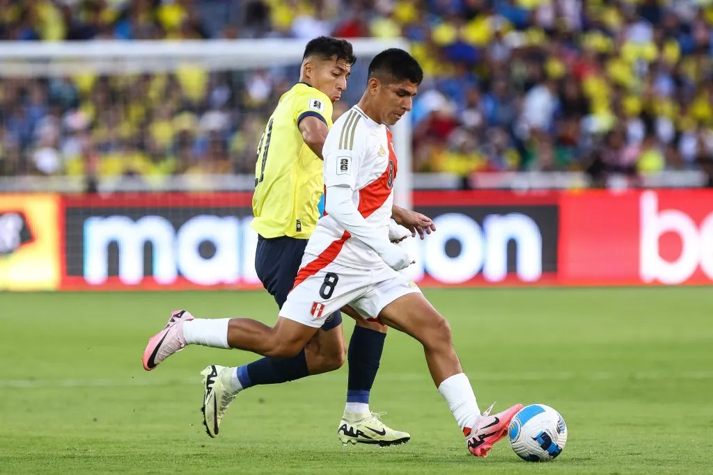 Piero Quispe con la Selección de Perú (Getty Images)