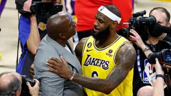 Magic Johnson y LeBron James.