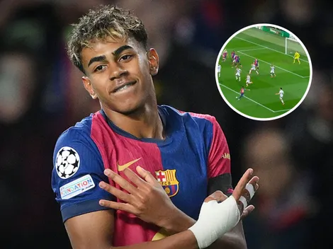 Las dos genialidades de Lamine Yamal con Barcelona vs. Benfica