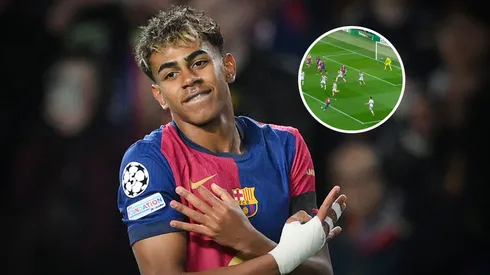 Lamine Yamal hizo maravillas ante Benfica