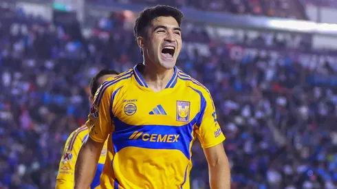 El delantero auriazul anotó su tercer gol en el año de manera consecutiva.