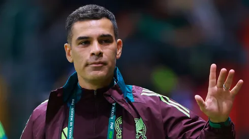 Rafael Márquez con la indumentaria de la Selección Mexicana