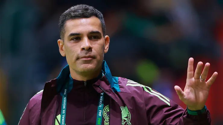 Rafael Márquez con la indumentaria de la Selección Mexicana