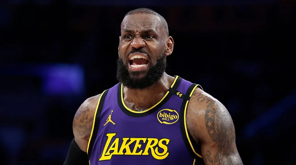 LeBron James, estrella de Los Angeles Lakers. (Foto: Getty Images)