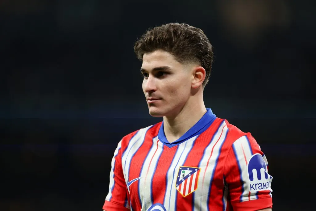 Julián Álvarez en Atlético Madrid (Getty Images)