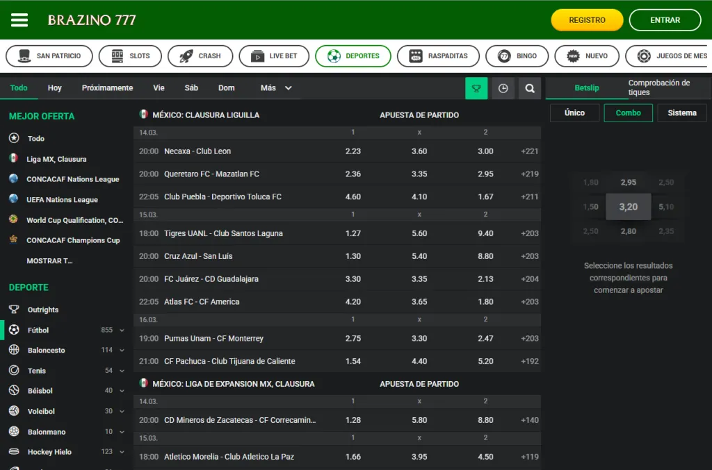 ddónde apostar ono de bienvenida Brazino777