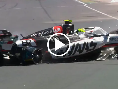 El fuerte choque de Oliver Bearman en la FP1 del GP de Australia