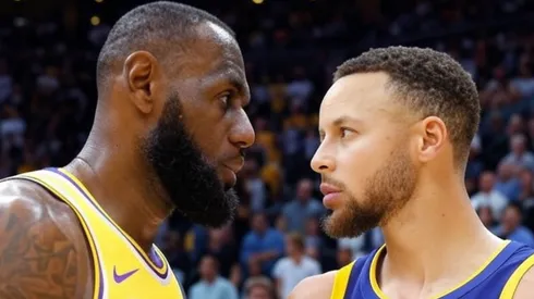 LeBron James y Stephen Curry.