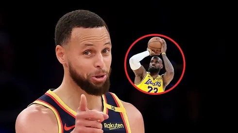 Stephen Curry y LeBron James.