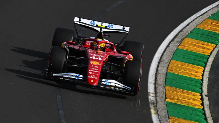 Lewis Hamilton en el Gran Premio de Australia 2025