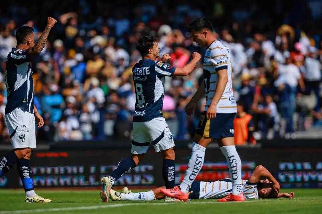 Rayados suma siete encuentros por Liga MX sin perder ante Pumas, con cinco victorias y solo dos empates. (Getty Images)