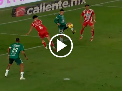 VIDEO: conexión colombiana James-Cádiz para el descuento de León ante Necaxa