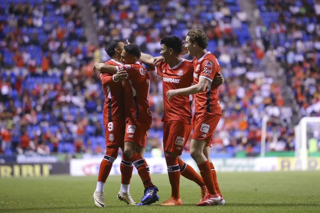 Toluca goleó a Puebla (Getty Images)