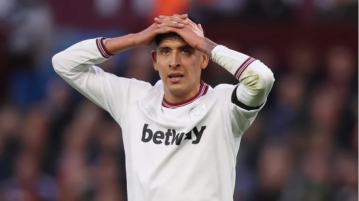 Edson Álvarez no es titular con West Ham ante Everton