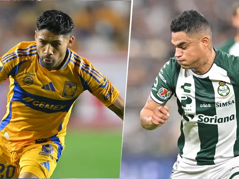 Las alineaciones de Tigres UANL vs. Santos Laguna por el Clausura 2025